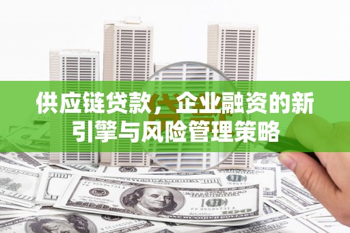 阿城供应链贷款，企业融资的新引擎与风险管理策略