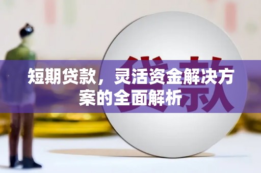阿城短期贷款，灵活资金解决方案的全面解析