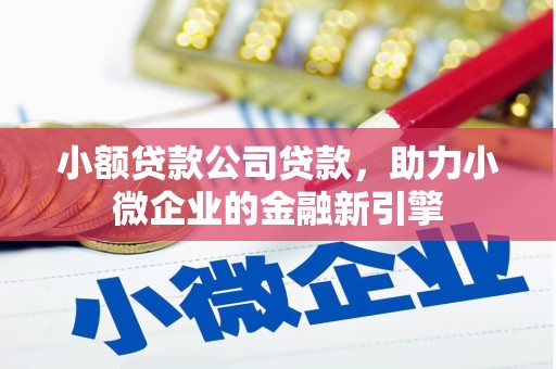 阿城小额贷款公司贷款，助力小微企业的金融新引擎
