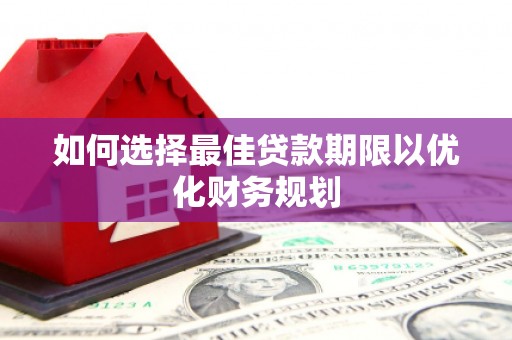 阿城如何选择最佳贷款期限以优化财务规划