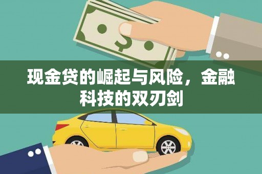 阿城现金贷的崛起与风险，金融科技的双刃剑