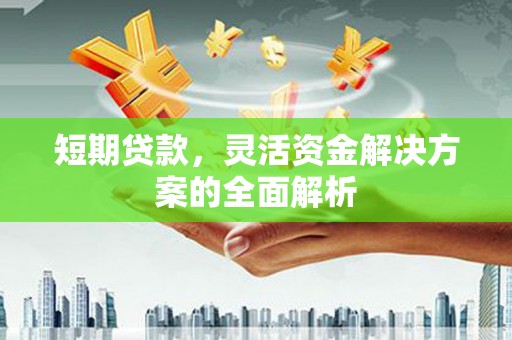 阿城短期贷款，灵活资金解决方案的全面解析