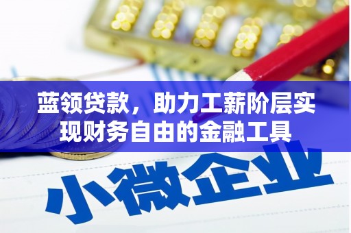 阿城蓝领贷款，助力工薪阶层实现财务自由的金融工具